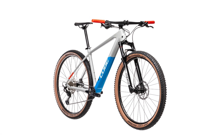 Cube horské kolo REACTION C:62 PRO grey blue red